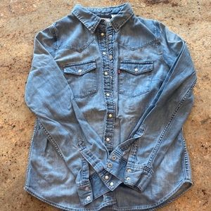 Levi’s chambray shirt